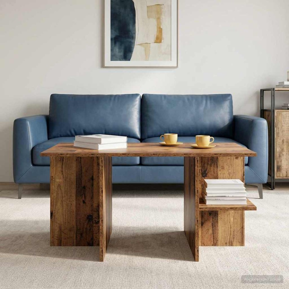 vidaXL Τραπεζάκι σαλονιού Παλαιωμένο ξύλο 87 x 50 x 45 εκ