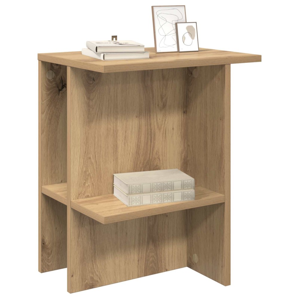 vidaXL Τραπεζάκι σαλονιού 2 pcs Artisan Δρυς 40 x 30 x 49 εκ.