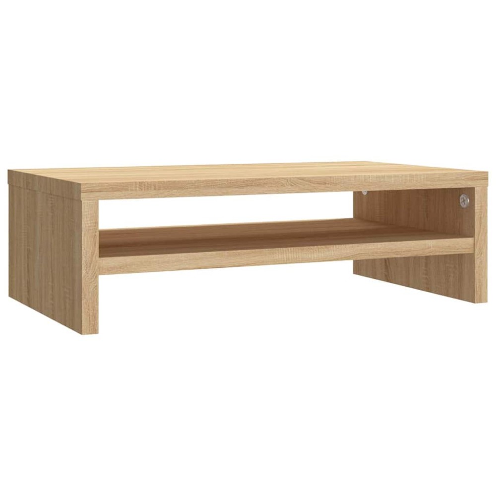 vidaXL Βάση Οθόνης Χρώμα Sonoma Δρυς 42 x 24 x 13 εκ. από Επεξ. Ξύλο