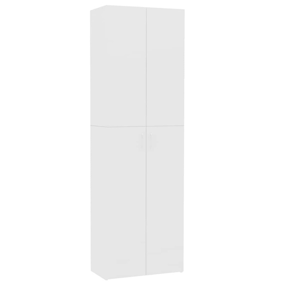 vidaXL Ντουλάπα Γραφείου Λευκή 60 x 32 x 190 εκ. από Επεξ. Ξύλο