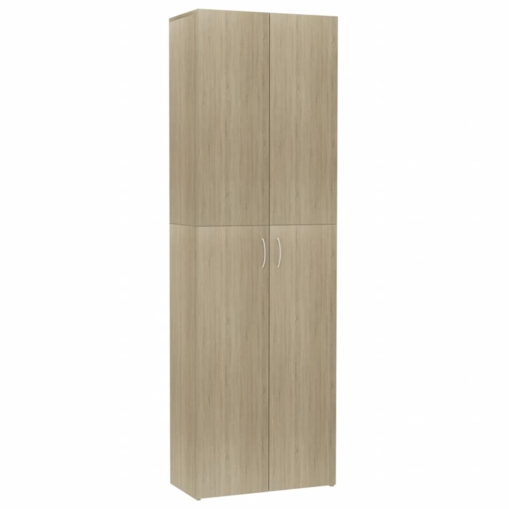 vidaXL Ντουλάπα Γραφείου Sonoma Δρυς 60 x 32 x 190 εκ. από Επεξ. Ξύλο
