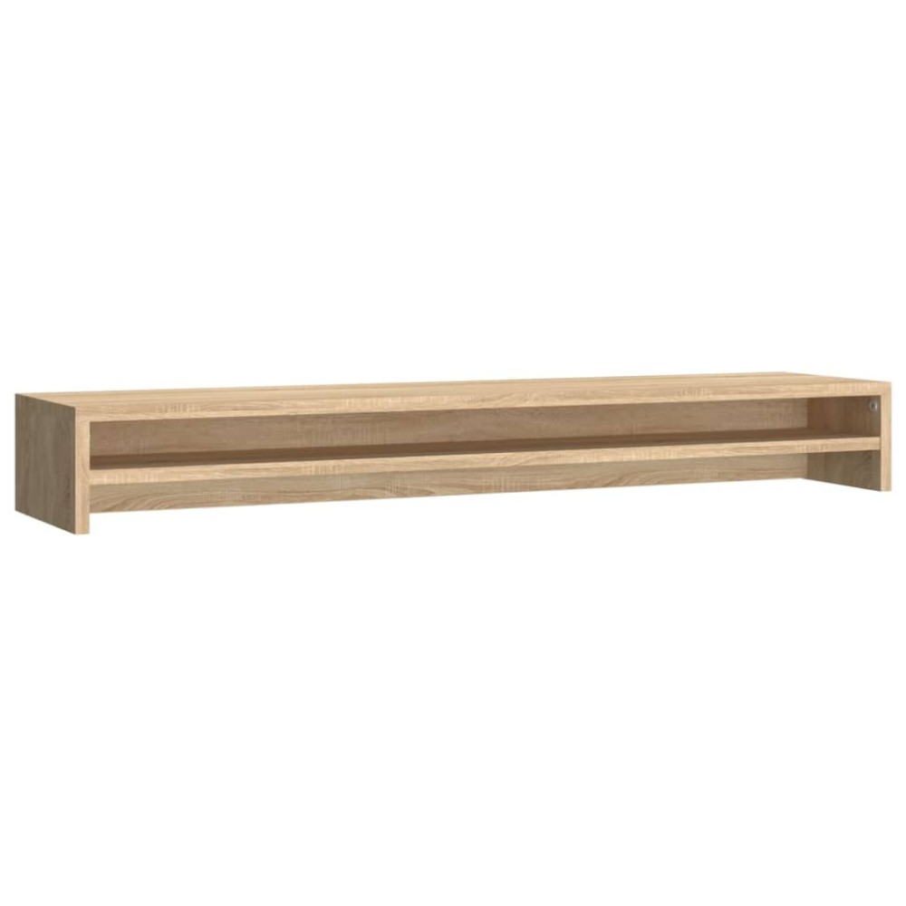 vidaXL Βάση Οθονών Sonoma Δρυς 100 x 24 x 13 εκ. από Επεξ. Ξύλο