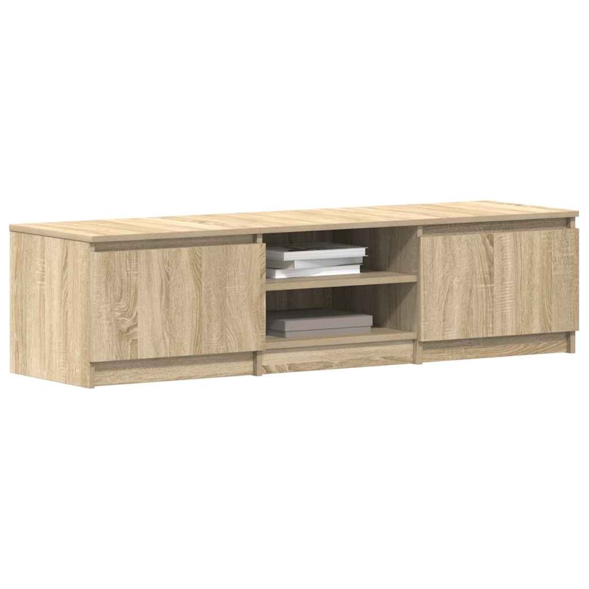 vidaXL Έπιπλο Τηλεόρασης Sonoma Δρυς 140x40x35,5 εκ. από Μοριοσανίδα
