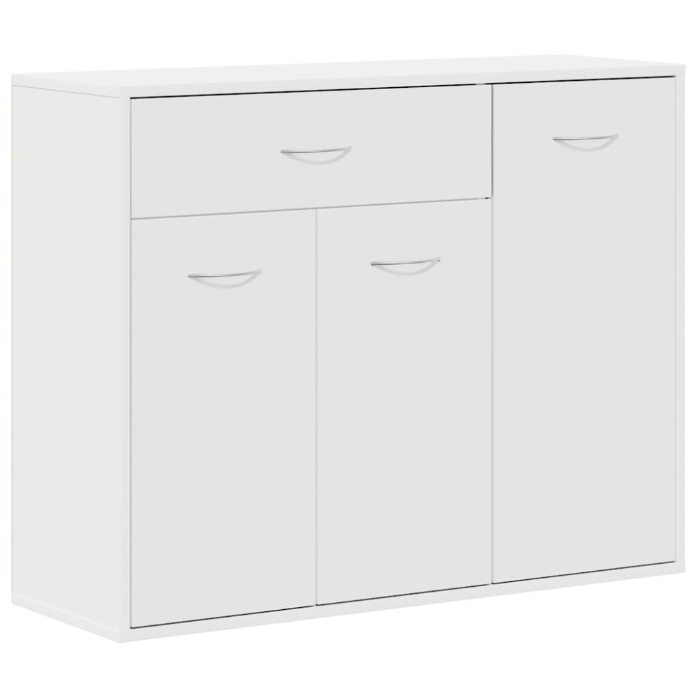 vidaXL Μπουφές Λευκός 88 x 30 x 70 εκ. από Επεξ. Ξύλο