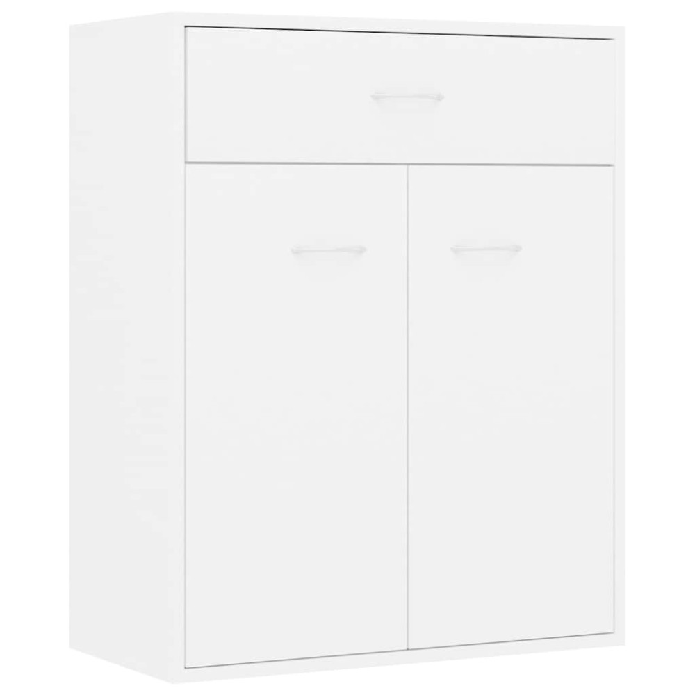vidaXL Ντουλάπι Λευκό 60 x 30 x 75 εκ. από Επεξεργασμένο Ξύλο