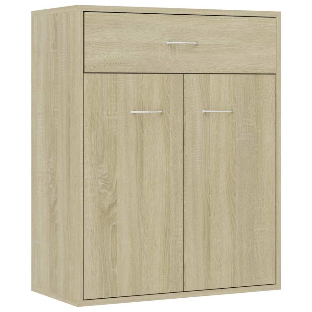 vidaXL Ντουλάπι Sonoma Δρυς 60 x 30 x 75 εκ. από Επεξ. Ξύλο