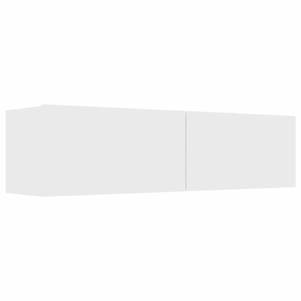 vidaXL Έπιπλο Τηλεόρασης Λευκό 120 x 30 x 30 εκ. από από Επεξ. Ξύλο