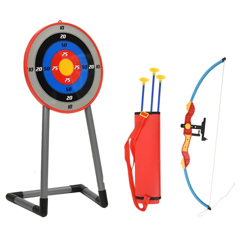 vidaXL Παιδικό Σετ Τοξοβολίας με Τόξο, Βέλος και Στόχο