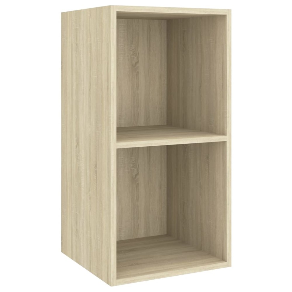 vidaXL Έπιπλο Τηλεόρασης Κρεμαστό Sonoma Δρυς 37x37x72 εκ. Επεξ. Ξύλο