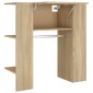 vidaXL Ντουλάπι Διαδρόμου Sonoma Δρυς 97,5 x 37 x 99 εκ. Επεξεργ. Ξύλο