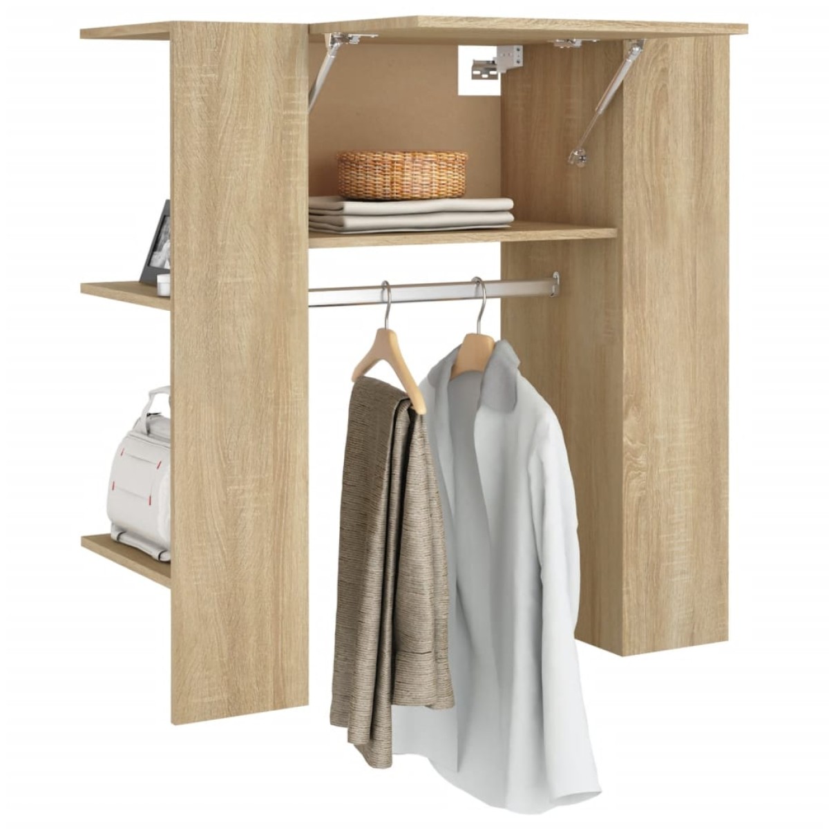 vidaXL Ντουλάπι Διαδρόμου Sonoma Δρυς 97,5 x 37 x 99 εκ. Επεξεργ. Ξύλο