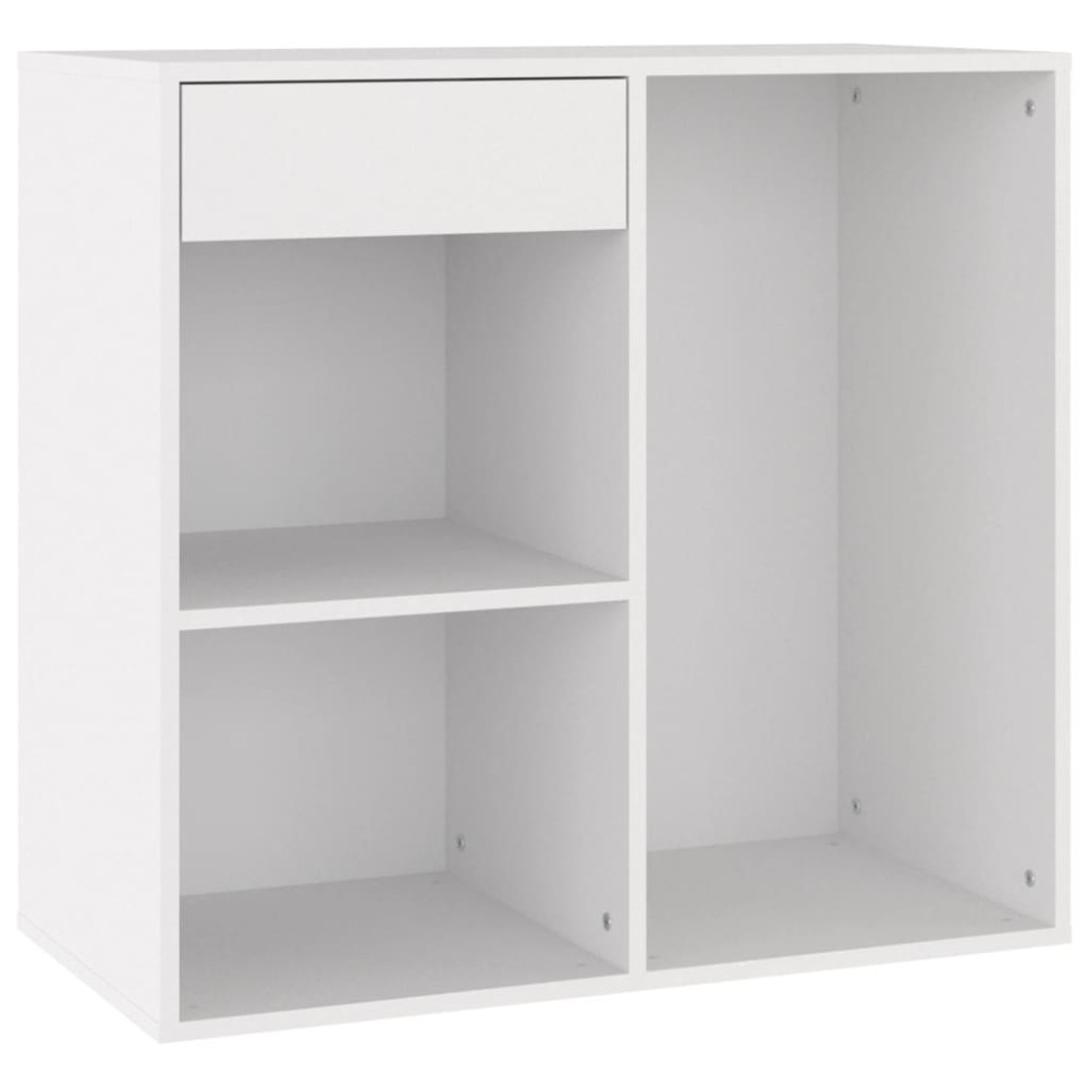 vidaXL Ντουλάπι Καλλυντικών Λευκό 80 x 40 x 75 εκ. από Επεξ. ξύλο
