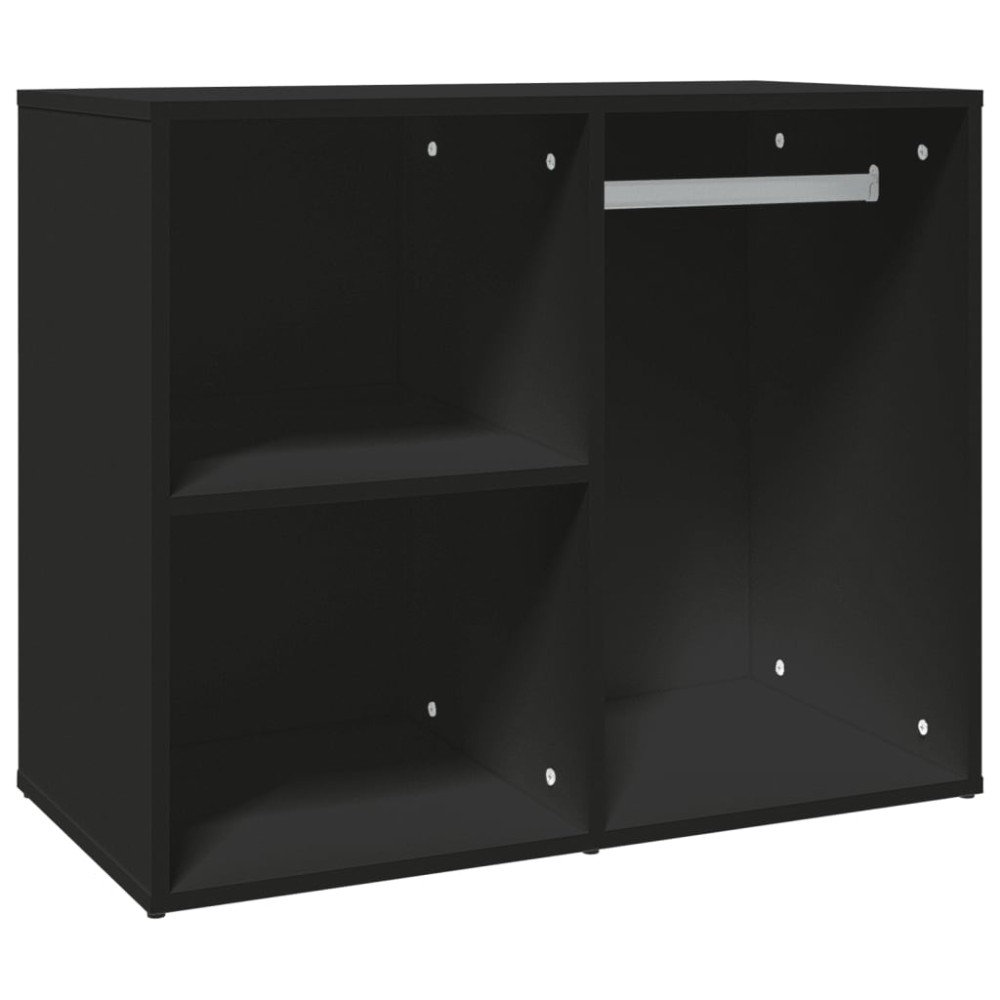 vidaXL Ντουλάπι Μαύρο 80 x 40 x 65 εκ.από Επεξεργασμένο Ξύλο