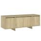 vidaXL Έπιπλο Τηλεόρασης Sonoma Δρυς 120x30x40,5 εκ. από Μοριοσανίδα