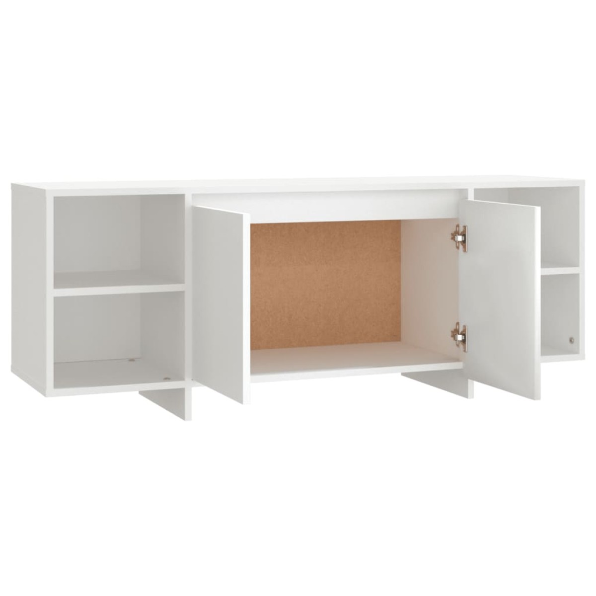 vidaXL Έπιπλο Τηλεόρασης Λευκό 130 x 35 x 50 εκ. από Μοριοσανίδα
