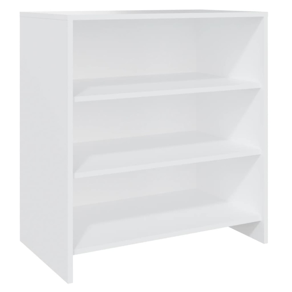 vidaXL Μπουφές Λευκός 70 x 40,5 x 75 εκ. από Μοριοσανίδα
