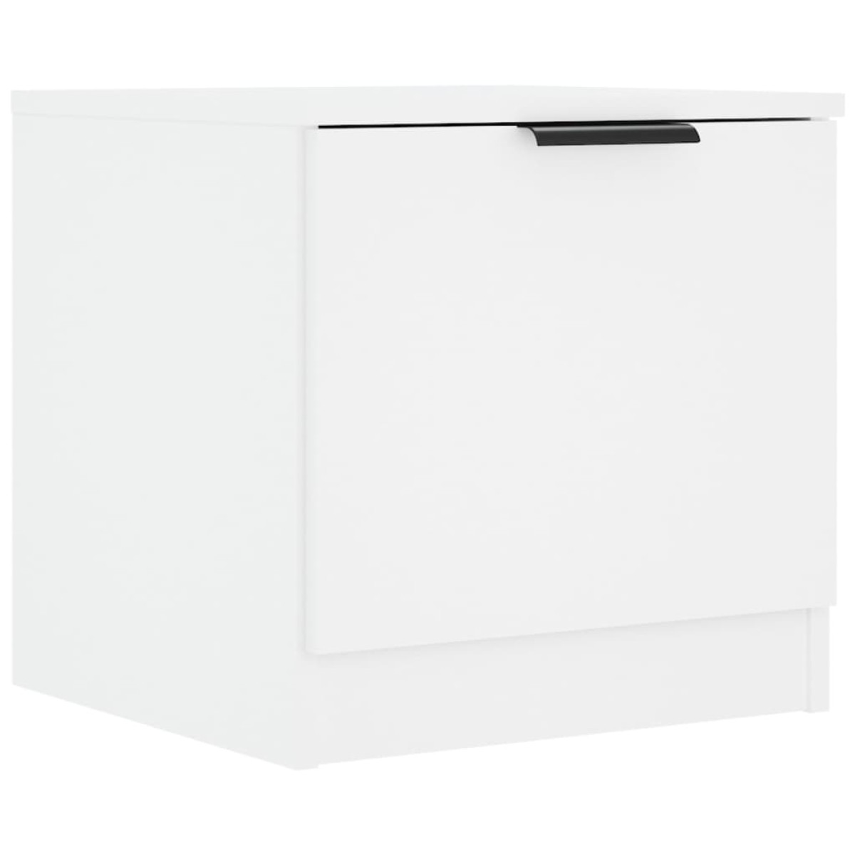 vidaXL Κομοδίνα 2 τεμ. Λευκά 40 x 39 x 40 εκ.