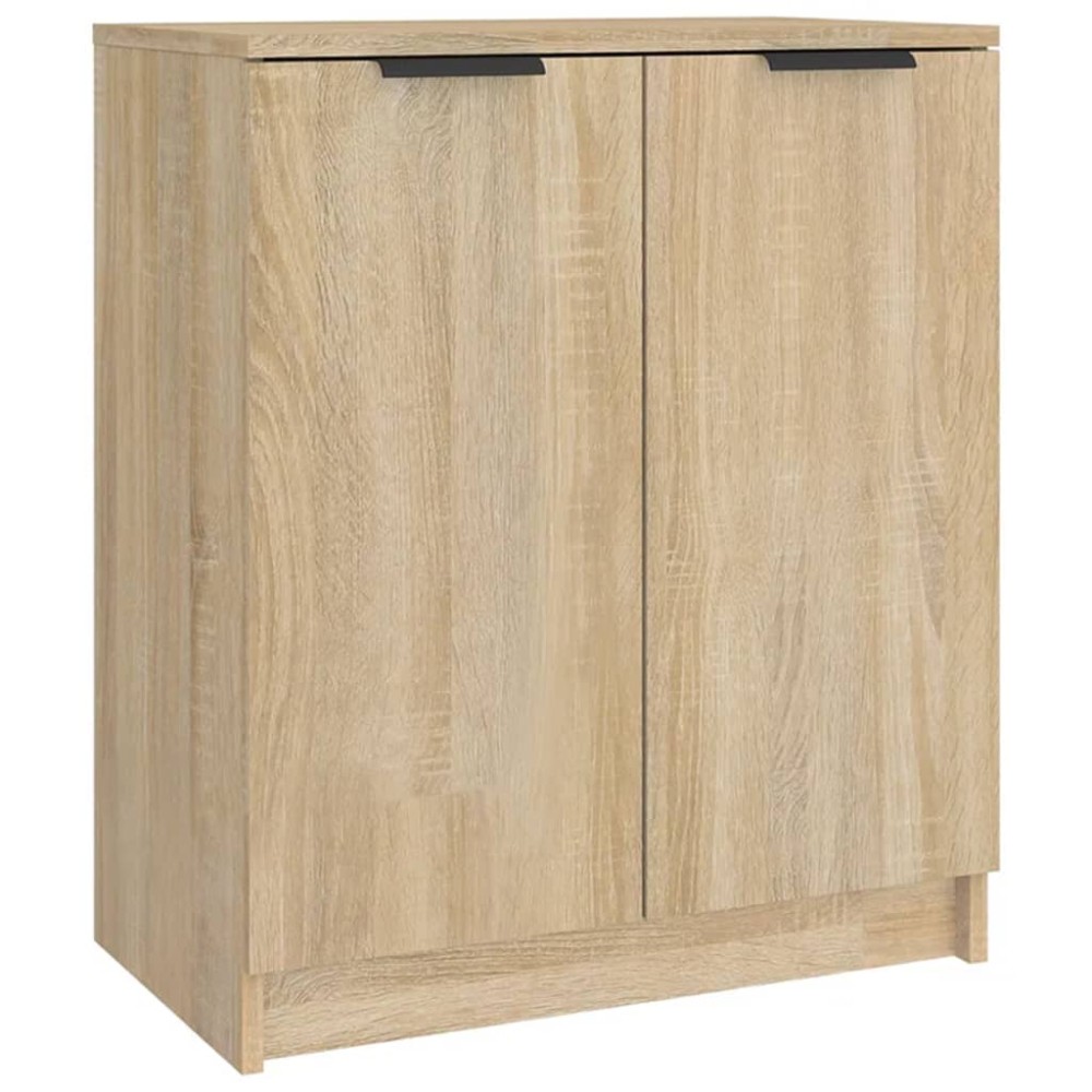 vidaXL Παπουτσοθήκη Sonoma Δρυς 59x35x70 εκ. από Επεξεργασμένο Ξύλο