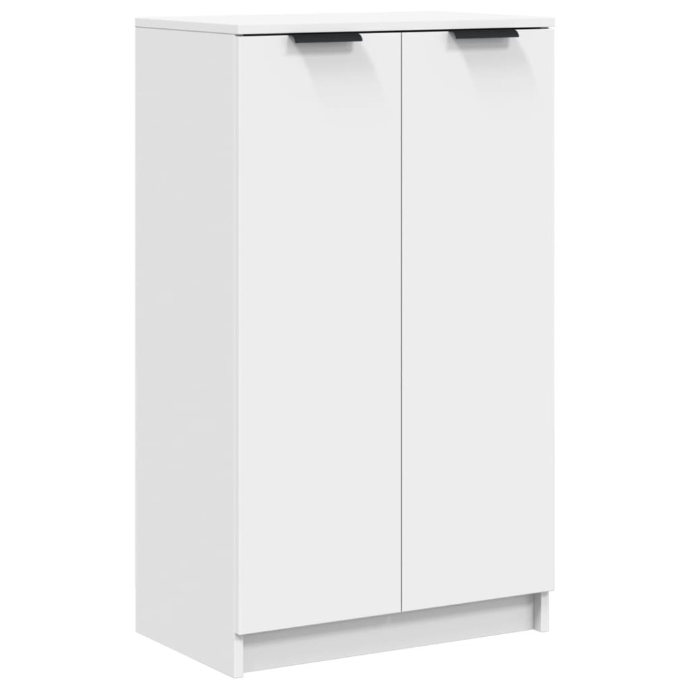 vidaXL Παπουτσοθήκη Λευκή 59x35x100,5 εκ. από Επεξεργασμένο Ξύλο