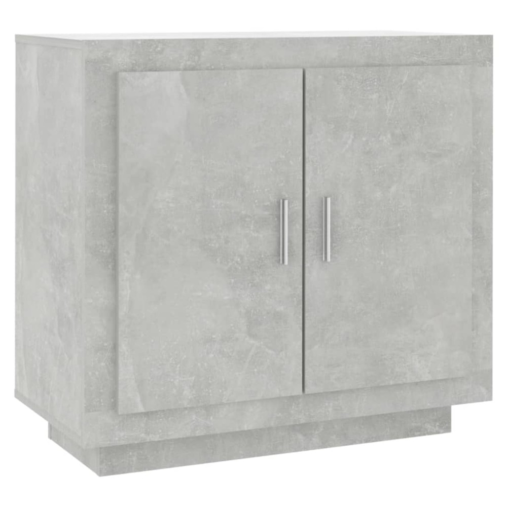 vidaXL Ντουλάπι Γκρι Σκυροδέματος 80x40x75 εκ. Επεξεργασμένο Ξύλο