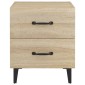 vidaXL Κομοδίνα 2 τεμ. Sonoma Δρυς 40 x 35 x 47,5 εκ.