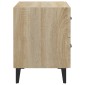 vidaXL Κομοδίνα 2 τεμ. Sonoma Δρυς 40 x 35 x 47,5 εκ.
