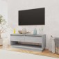 vidaXL Έπιπλο Τηλεόρασης Γκρι Sonoma 102 x 41 x 44 εκ. από Μοριοσανίδα