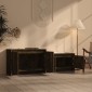 vidaXL Έπιπλο Τηλεόρασης Καπνιστή Δρυς 146,5x35x50εκ. Μοριοσανίδα