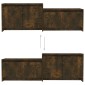 vidaXL Έπιπλο Τηλεόρασης Καπνιστή Δρυς 146,5x35x50εκ. Μοριοσανίδα
