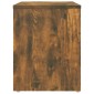 vidaXL Κομοδίνα 2 τεμ. Καπνιστή Δρυς 40x30x40 εκ. Επεξεργασμένο Ξύλο