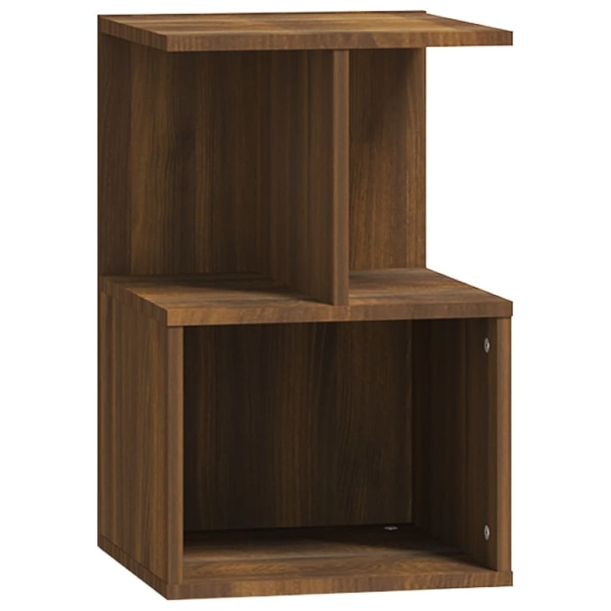 vidaXL Κομοδίνα 2 Τεμ. Καφέ Δρυς 35x35x55 εκ. από Επεξεργασμένο Ξύλο