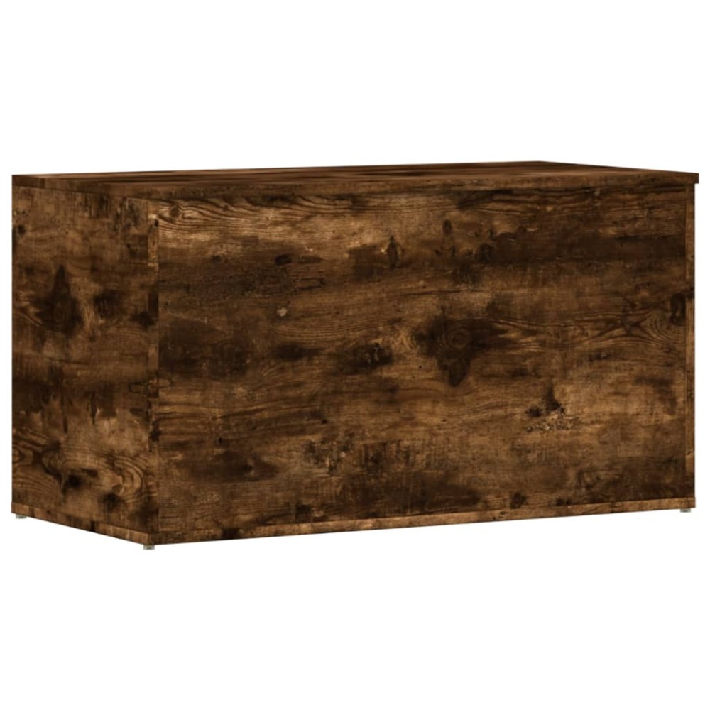 vidaXL Μπαούλο Αποθήκευσης Καπνιστή Δρυς 84x42x46 εκ. Επεξεργ. Ξύλο