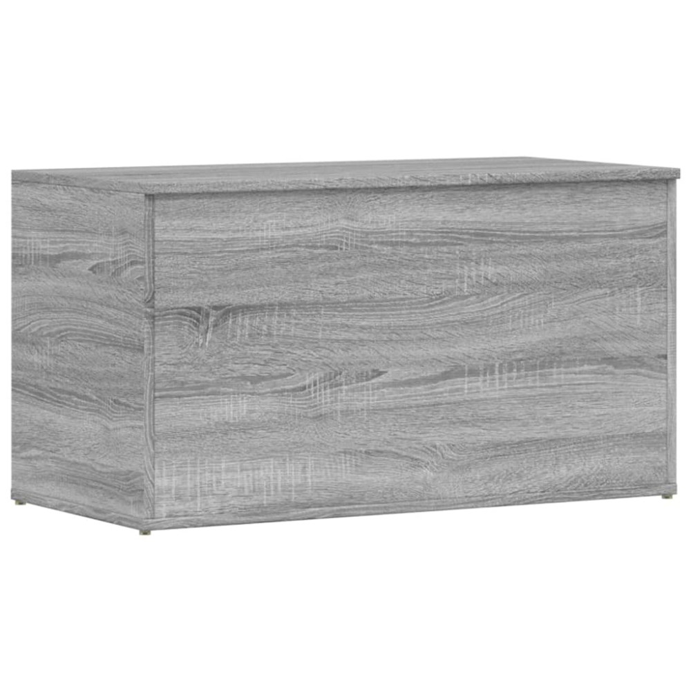 vidaXL Μπαούλο Αποθήκευσης Γκρι Sonoma 84x42x46 εκ. Επεξεργασμένο Ξύλο