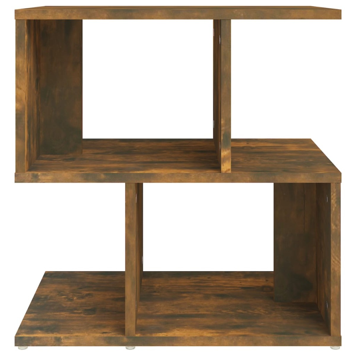vidaXL Κομοδίνα 2 Τεμ. Καπνιστή Δρυς 50x30x51,5 εκ. από Επεξεργ. Ξύλο