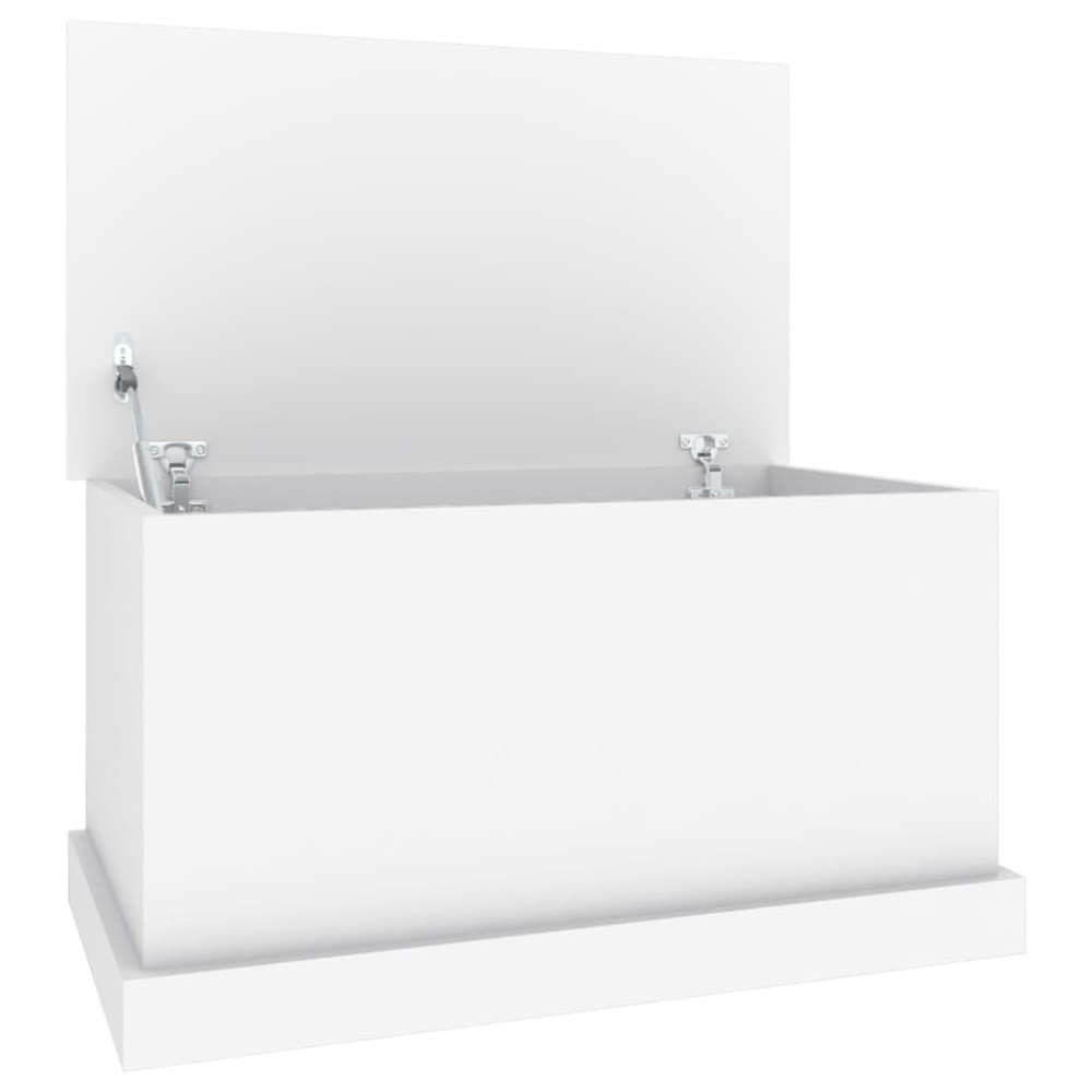 vidaXL Κουτί Αποθήκευσης Λευκό 70x40x38 εκ. από Τεχνητό Ξύλο