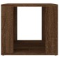 vidaXL Κομοδίνο Καπνιστή Δρυς 41x40x36 εκ. από Επεξεργασμένο Ξύλο
