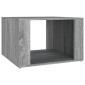 vidaXL Κομοδίνο Γκρι Sonoma 57x55x36 εκ. από Επεξεργασμένο Ξύλο