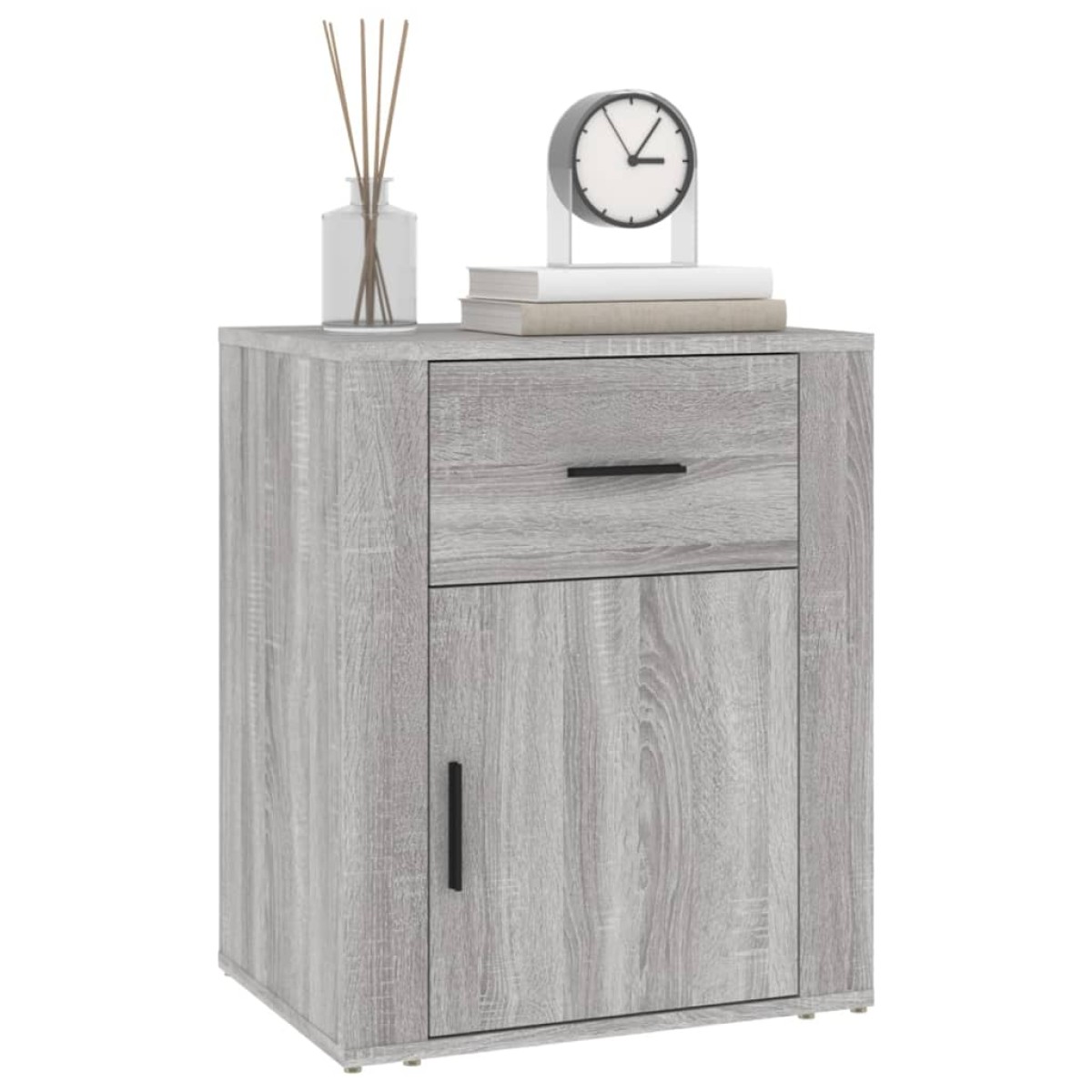 vidaXL Κομοδίνο Γκρι Sonoma 50x36x60 εκ. από Επεξεργασμένο Ξύλο