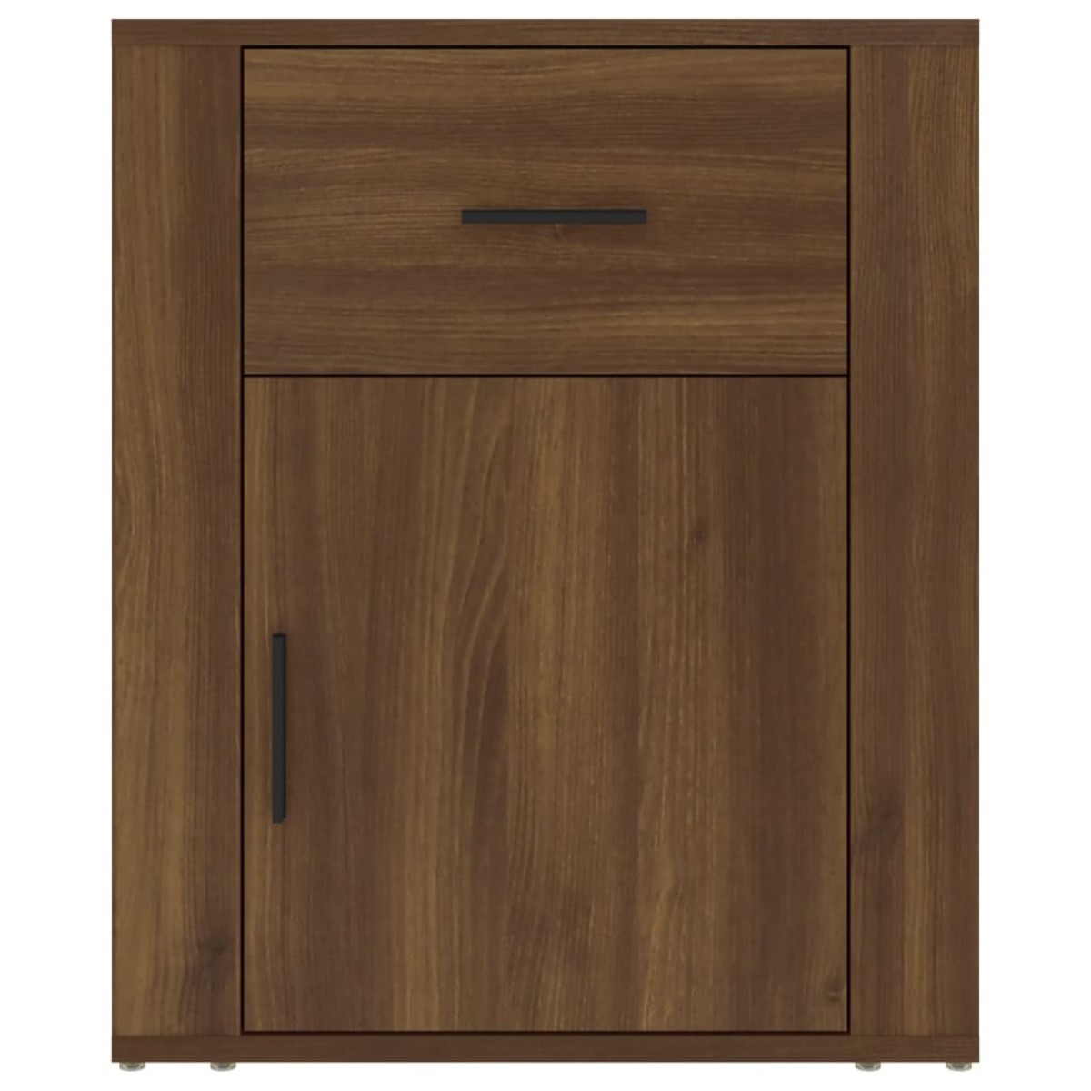 vidaXL Κομοδίνο Καφέ Δρυς 50x36x60 εκ. από Επεξεργασμένο Ξύλο
