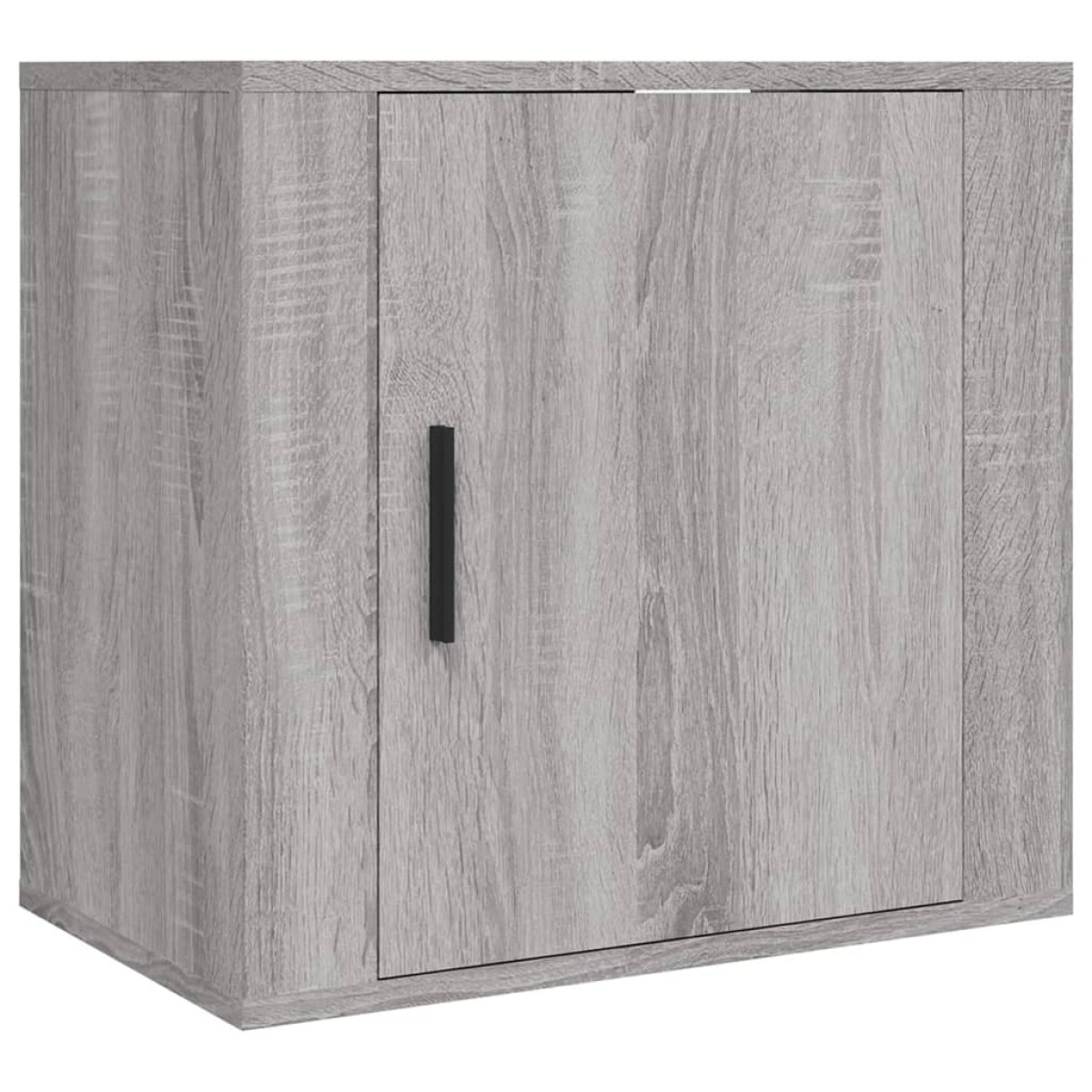 vidaXL Κομοδίνα Επιτοίχια 2 τεμ. Γκρι Sonoma 50x30x47 εκ.