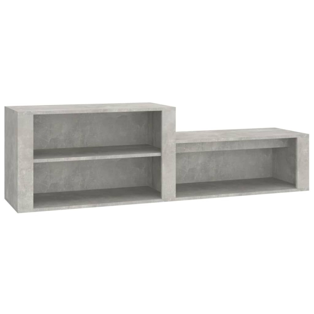 vidaXL Παπουτσοθήκη Γκρι Σκυροδέματος 150x35x45 εκ. Επεξεργασμένο Ξύλο