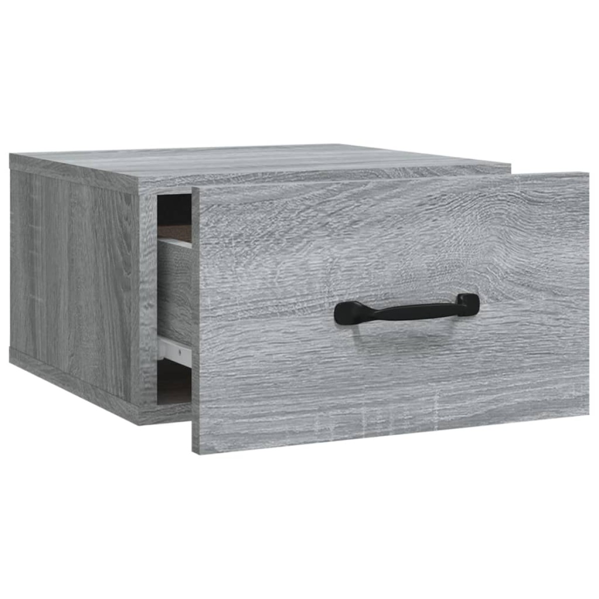 vidaXL Κομοδίνα Επιτοίχια 2 τεμ. Γκρι Sonoma 35 x 35 x 20 εκ.