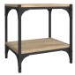 vidaXL Έπιπλο Τηλεόρασης Sonoma Δρυς 40x33x41 εκ. Επεξ. Ξύλο & Ατσάλι