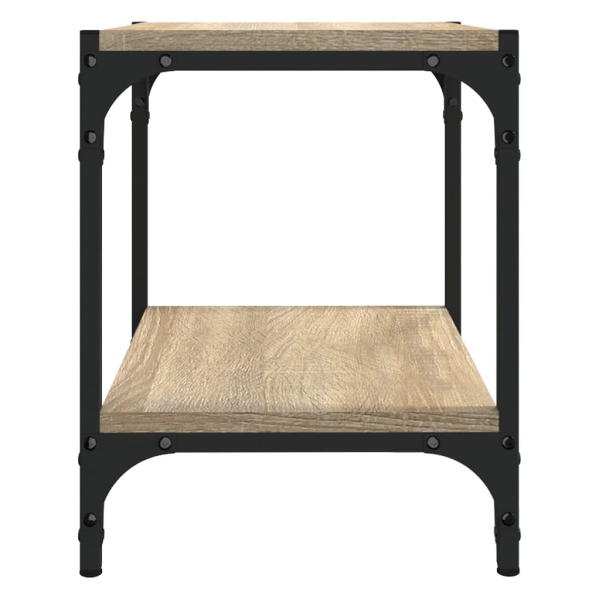 vidaXL Έπιπλο Τηλεόρασης Sonoma Δρυς 40x33x41 εκ. Επεξ. Ξύλο & Ατσάλι