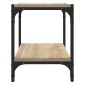 vidaXL Έπιπλο Τηλεόρασης Sonoma Δρυς 40x33x41 εκ. Επεξ. Ξύλο & Ατσάλι