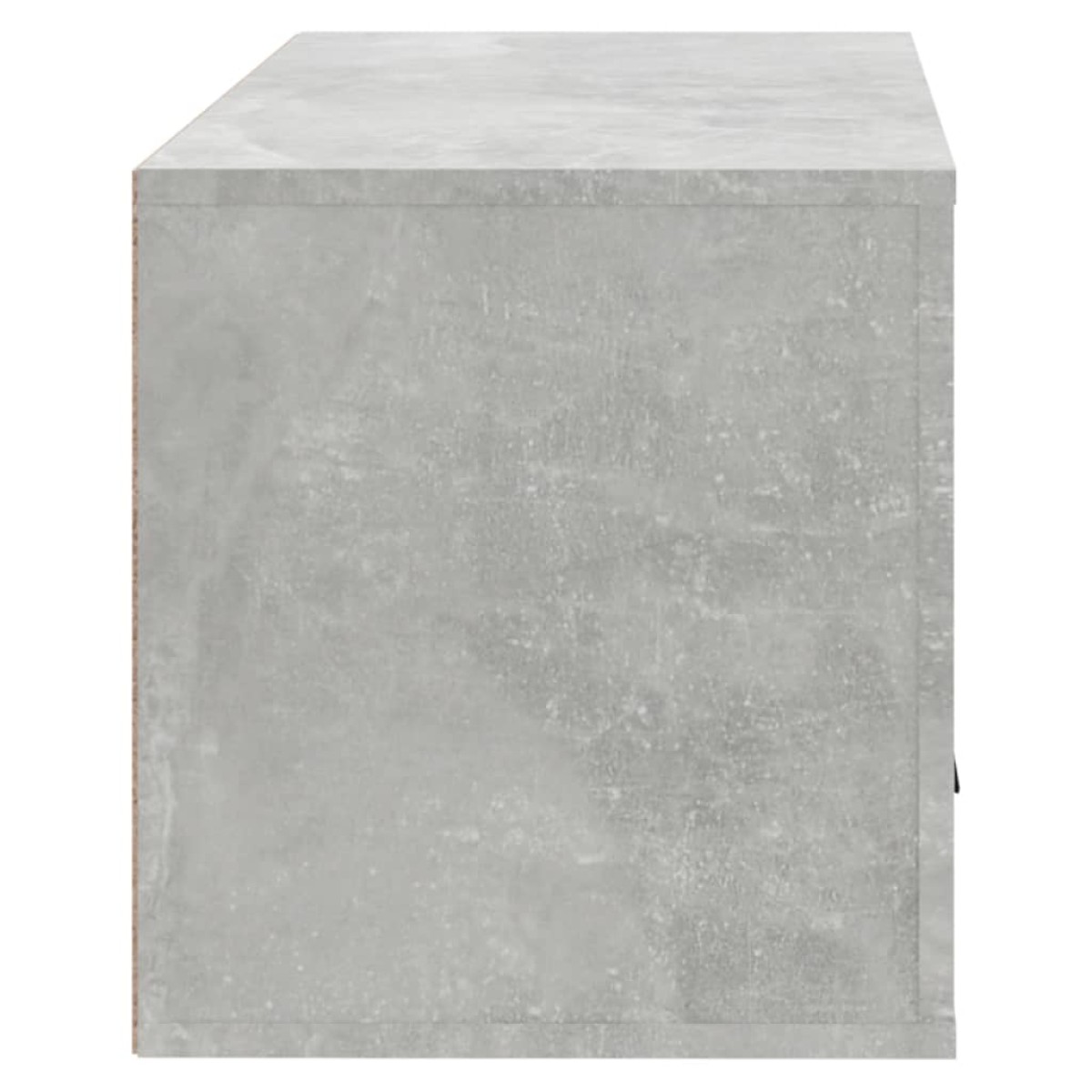 vidaXL Παπουτσοθήκη Επιτοίχια Γκρι Σκυρ. 70x35x38 εκ. Επεξεργ. Ξύλο