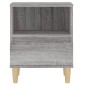 vidaXL Κομοδίνα 2 Τεμ. Γκρι Sonoma 40x35x50 εκ.