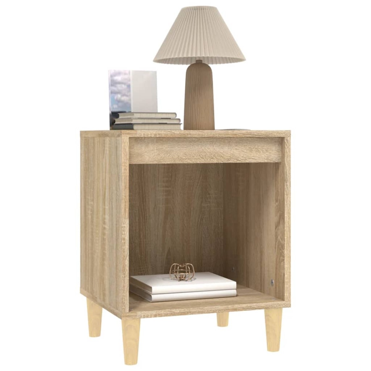 vidaXL Κομοδίνα 2 τεμ. Sonoma Δρυς 40 x 35 x 50 εκ.