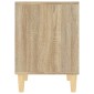 vidaXL Κομοδίνα 2 τεμ. Sonoma Δρυς 40 x 35 x 50 εκ.