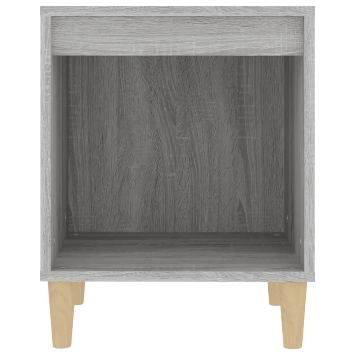 vidaXL Κομοδίνο Γκρι Sonoma 40x35x50 εκ.